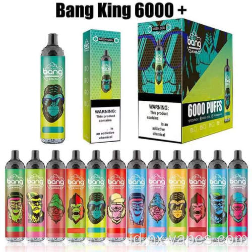 Bang King Vape 6000 Puffs Disposable Vape